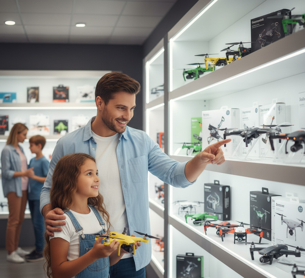 רחפן עם מצלמה לילדים